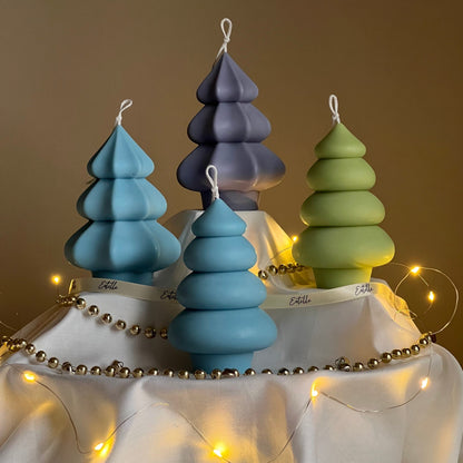 Cute Christmas Tree Candle - HartCentered