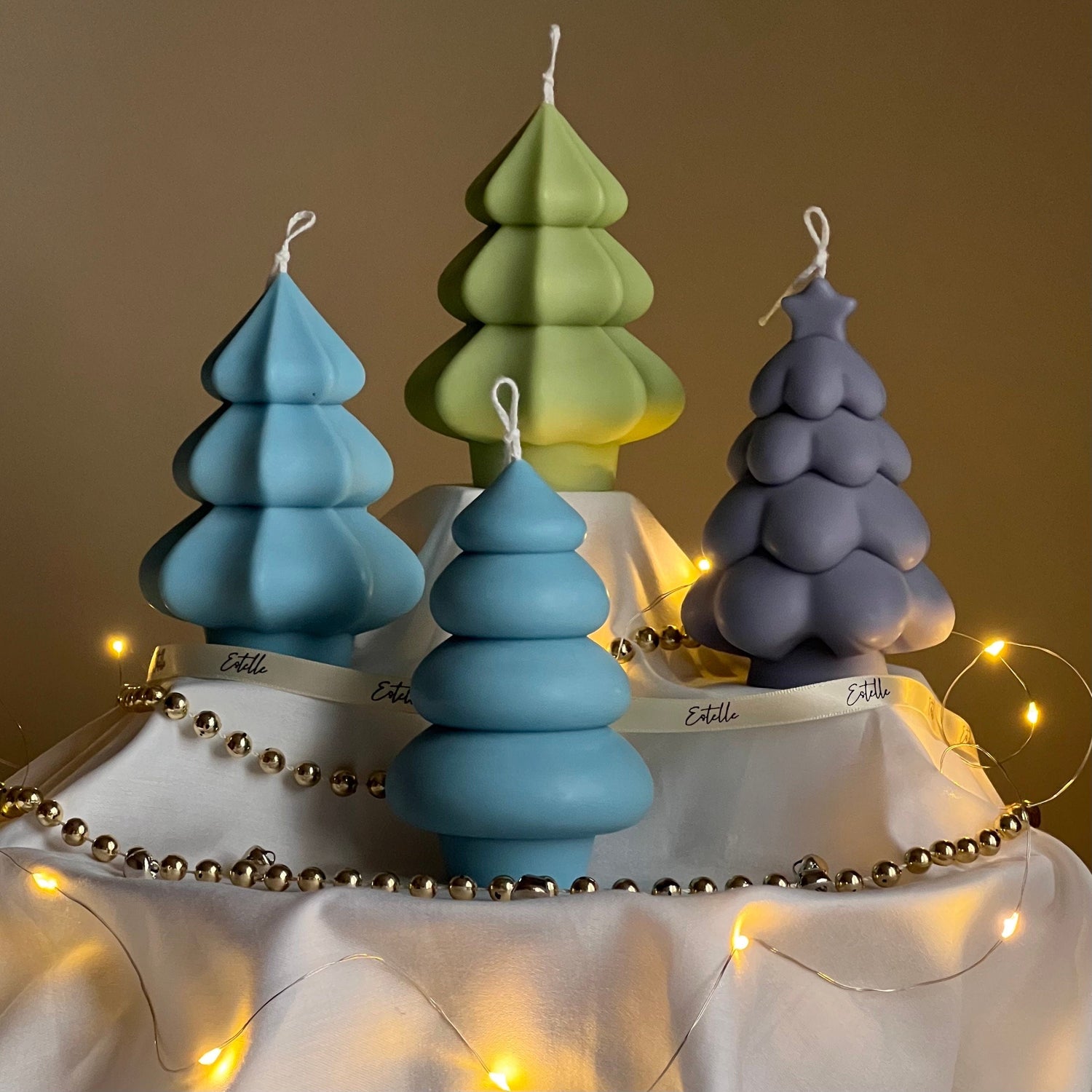 Cute Christmas Tree Candle - HartCentered