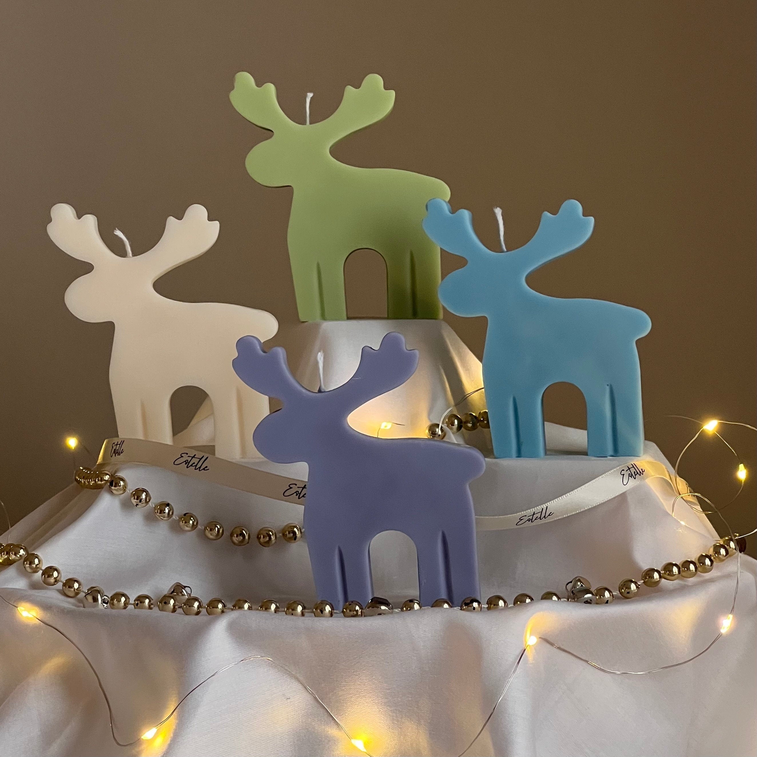 Christmas Reindeer Candle - HartCentered