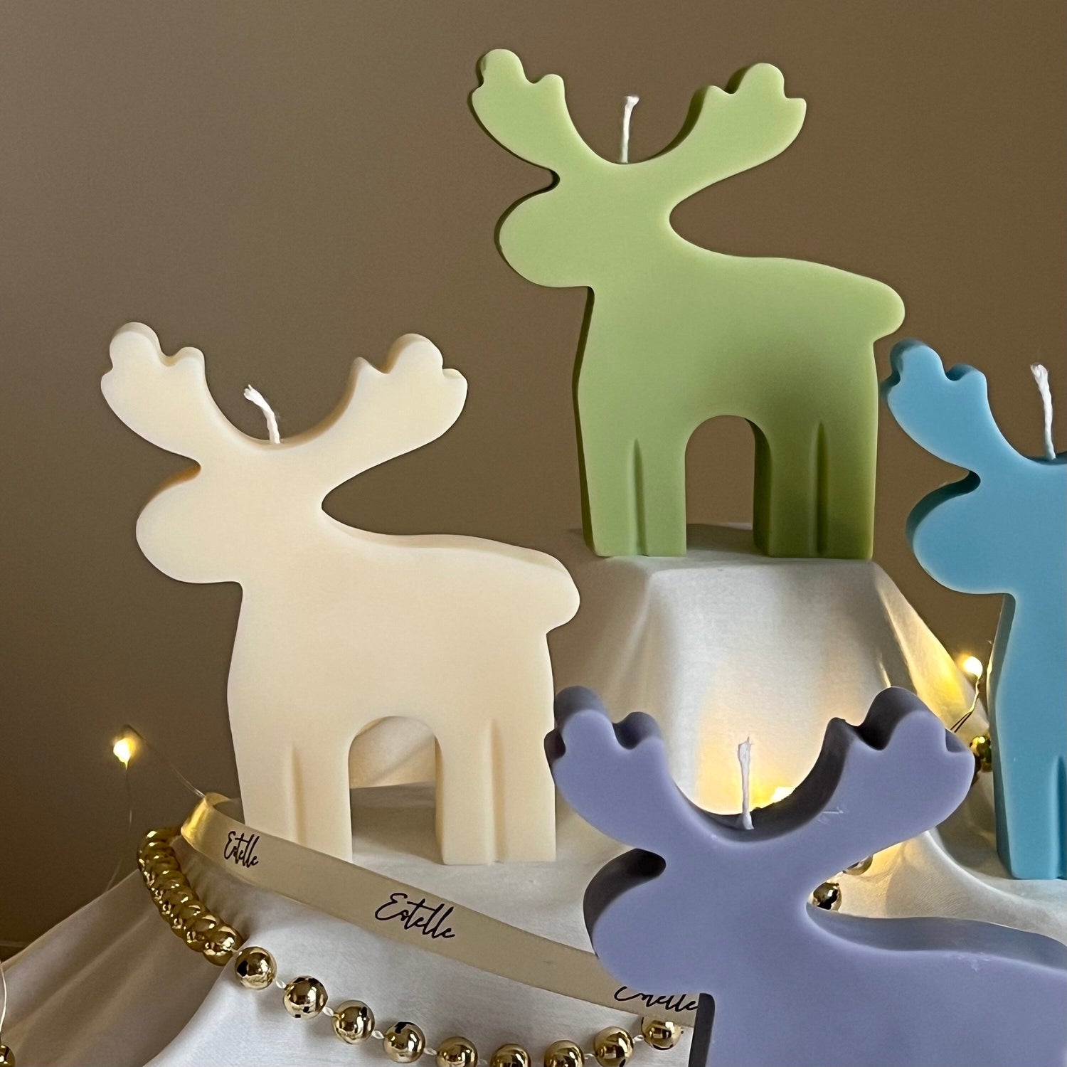 Christmas Reindeer Candle - HartCentered