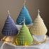 Large Origami Christmas Tree Candle - HartCentered