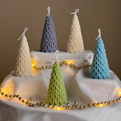 Small Christmas Tree Candle - HartCentered