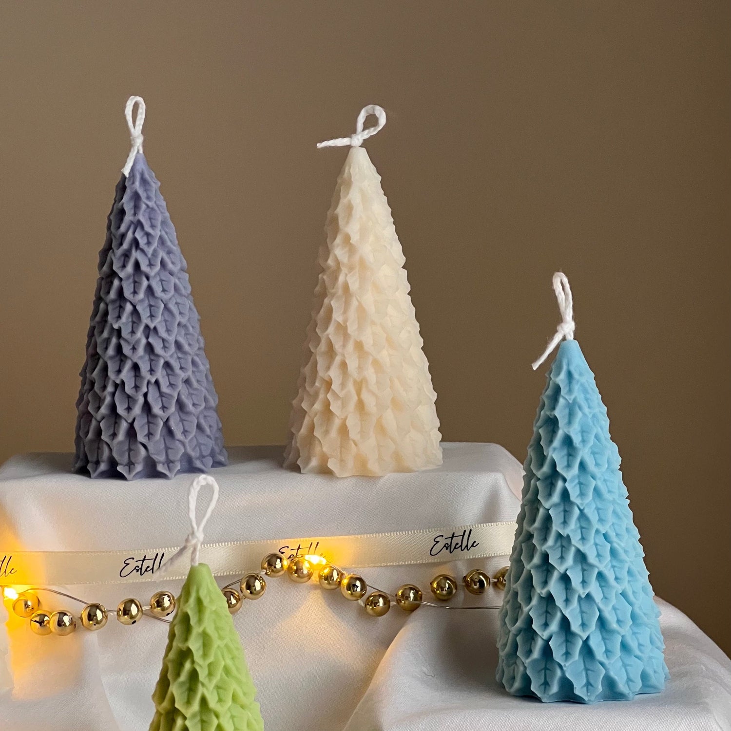 Small Christmas Tree Candle - HartCentered