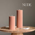 Ribbed Pillar Candle - HartCentered