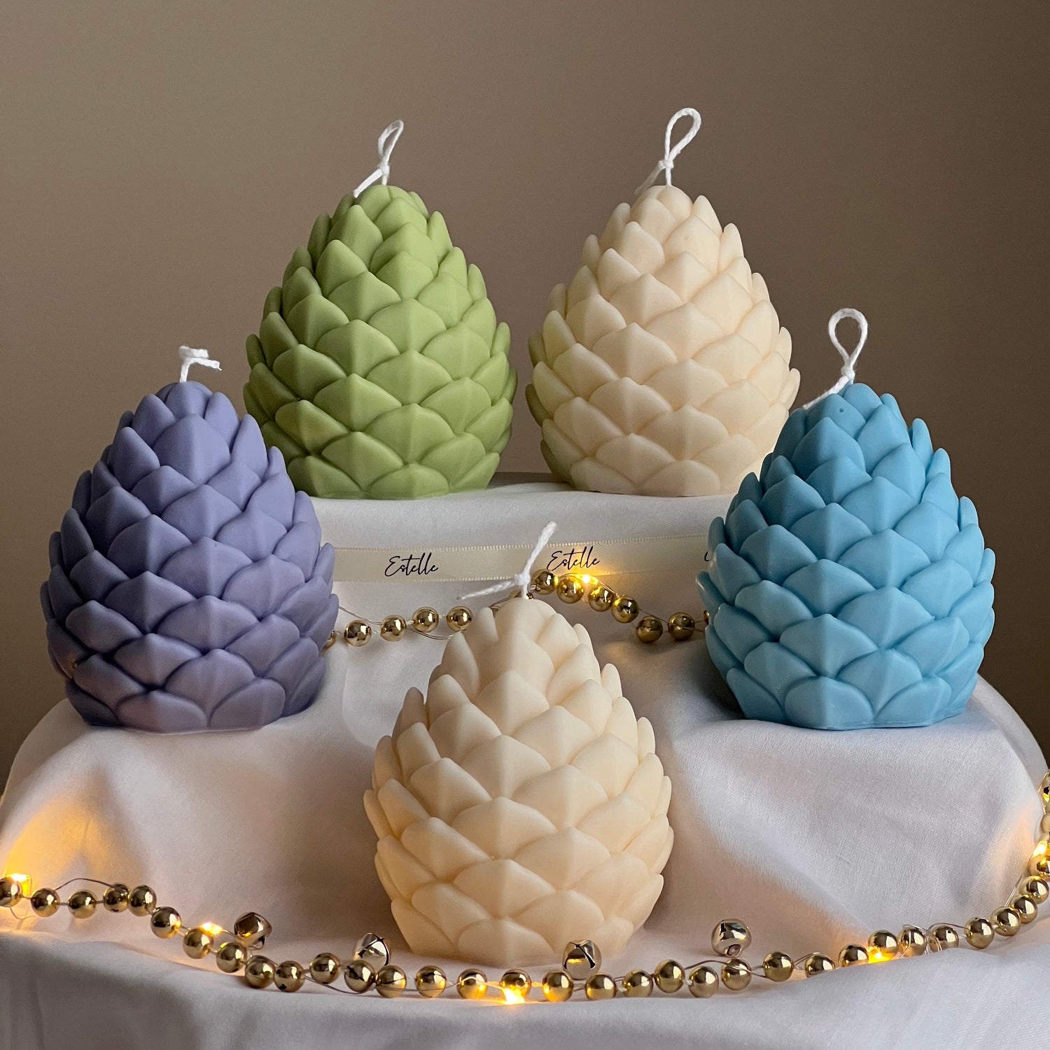 Pine Cone Candle - HartCentered