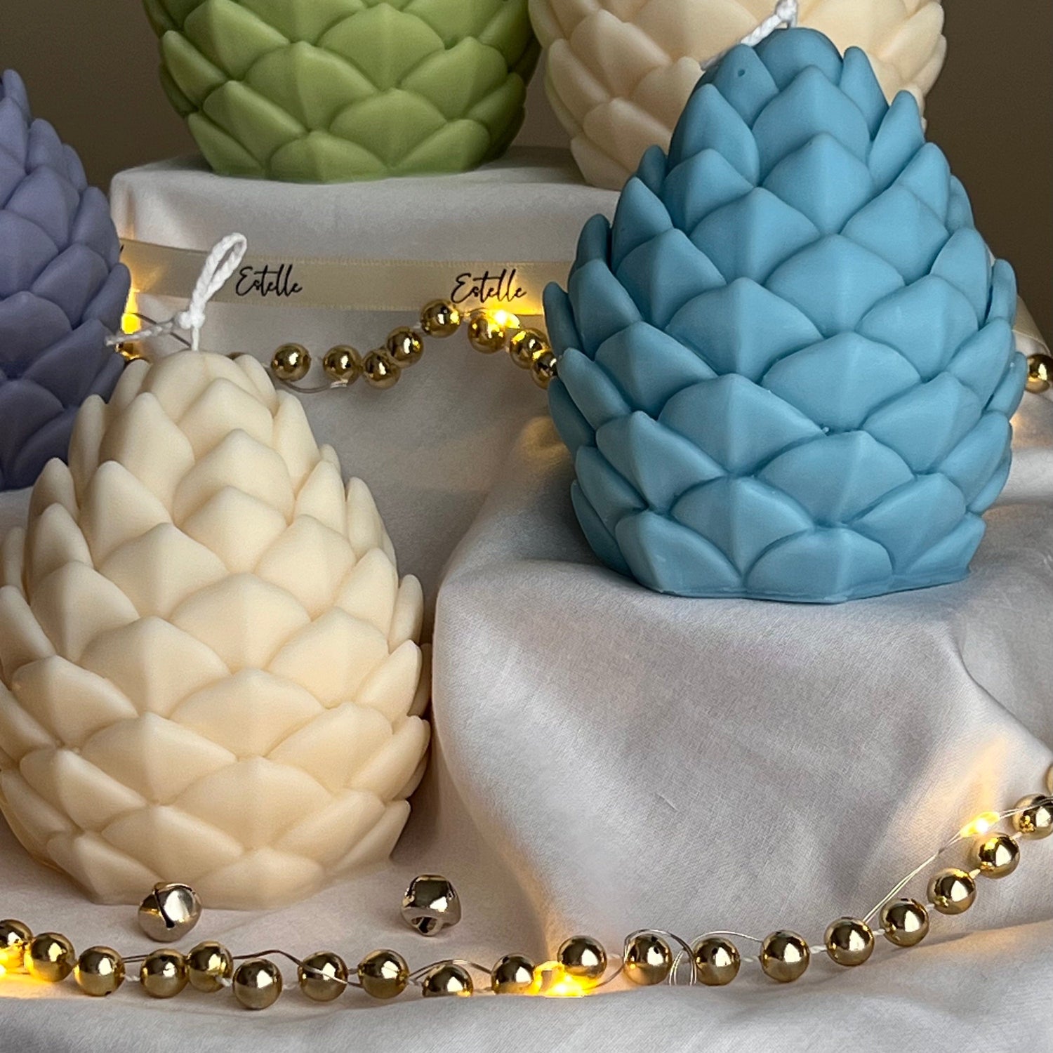 Pine Cone Candle - HartCentered