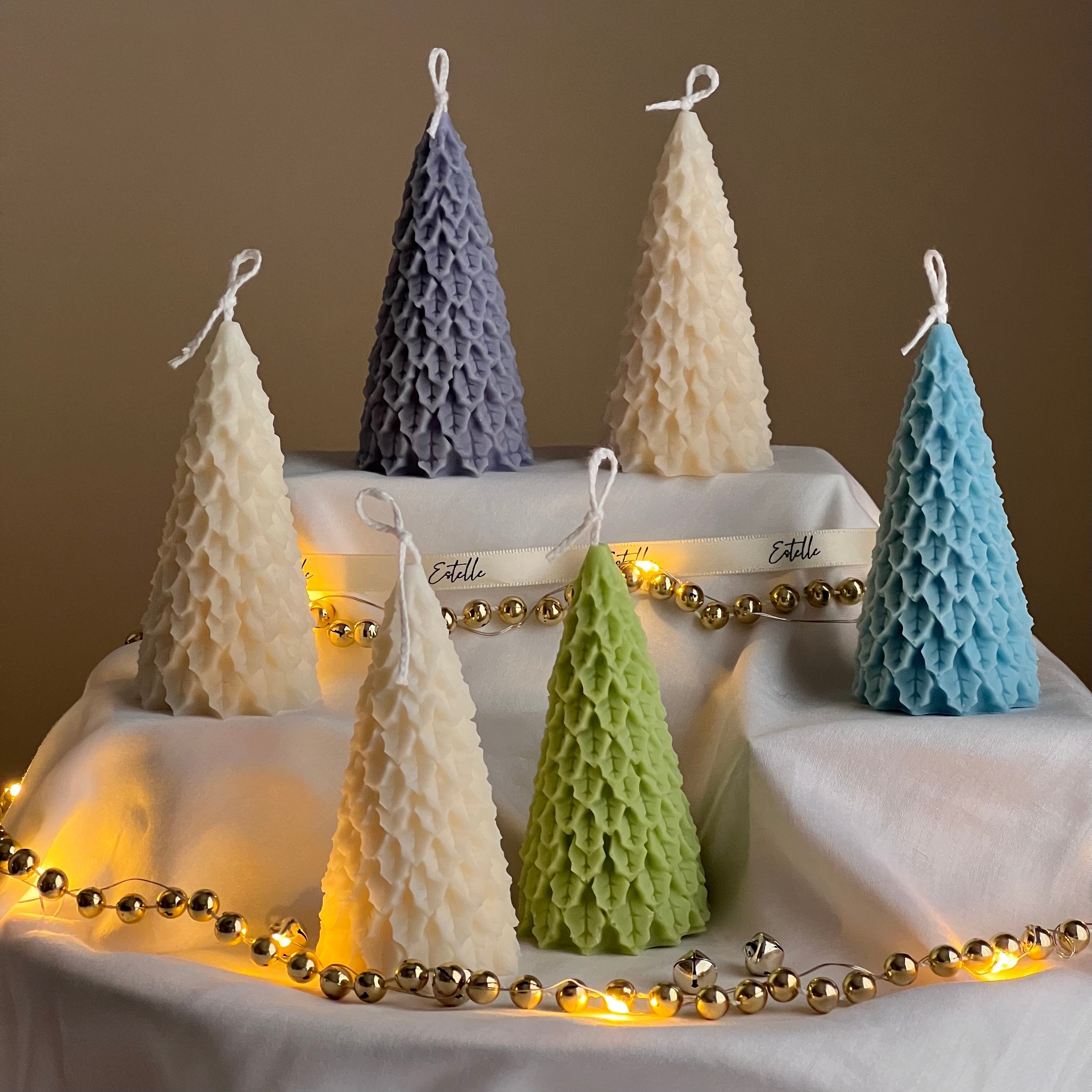 Small Christmas Tree Candle - HartCentered