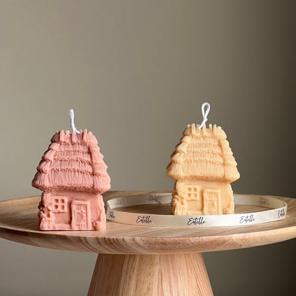 Cute House Candle - HartCentered