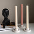 Ribbed Taper Candle - HartCentered