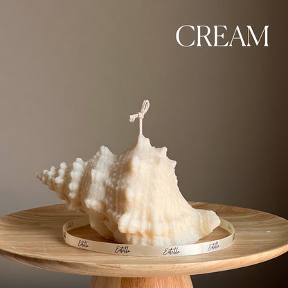 Huge Sea Shell Candle - HartCentered