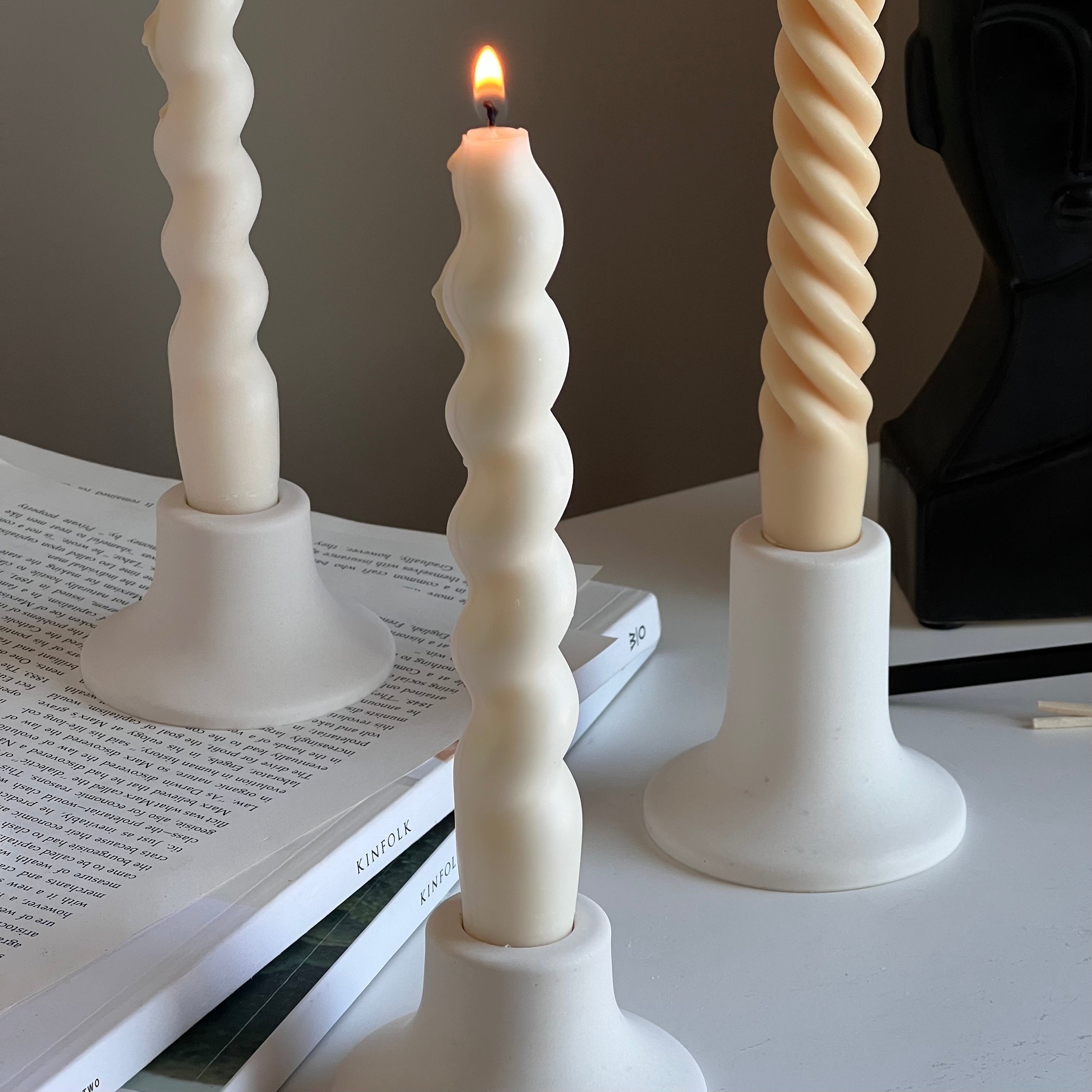 Round Candlestick Holder - HartCentered