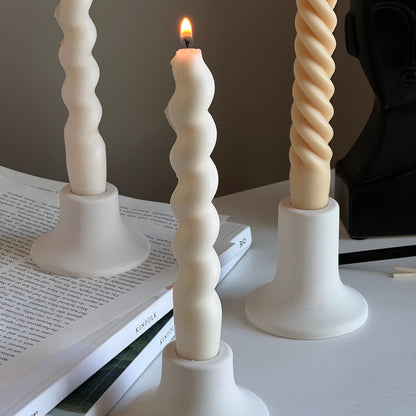 Round Candlestick Holder - HartCentered