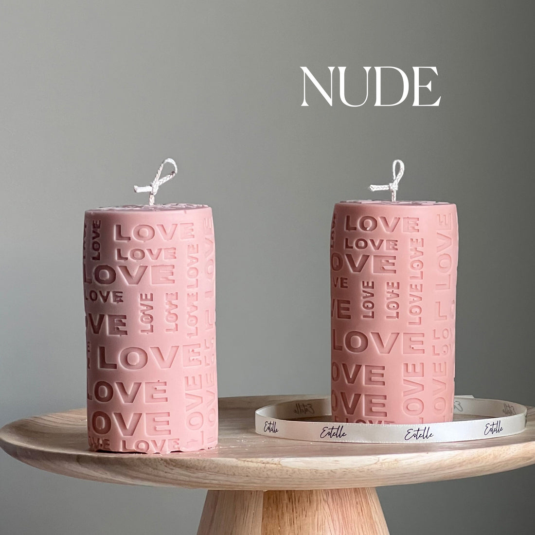 Love Pillar Candle-1