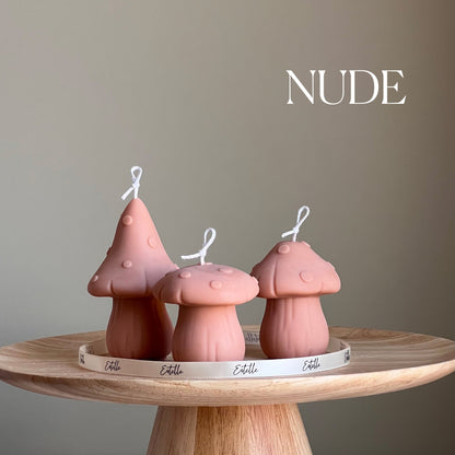 Cute Mushrooms Candle Set - HartCentered