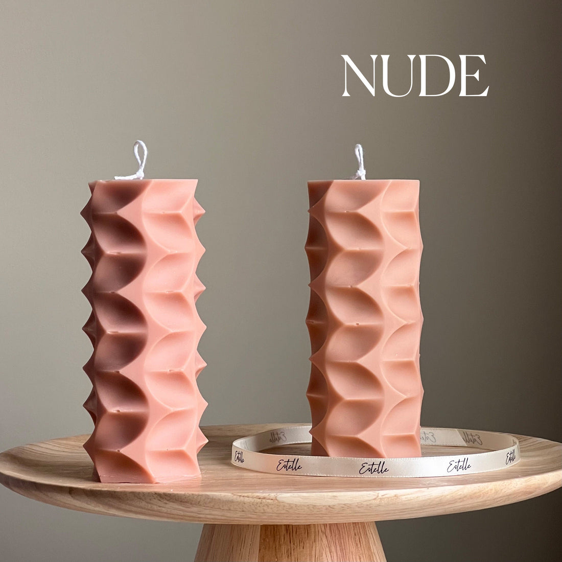 Geometric Pillar Candle-1