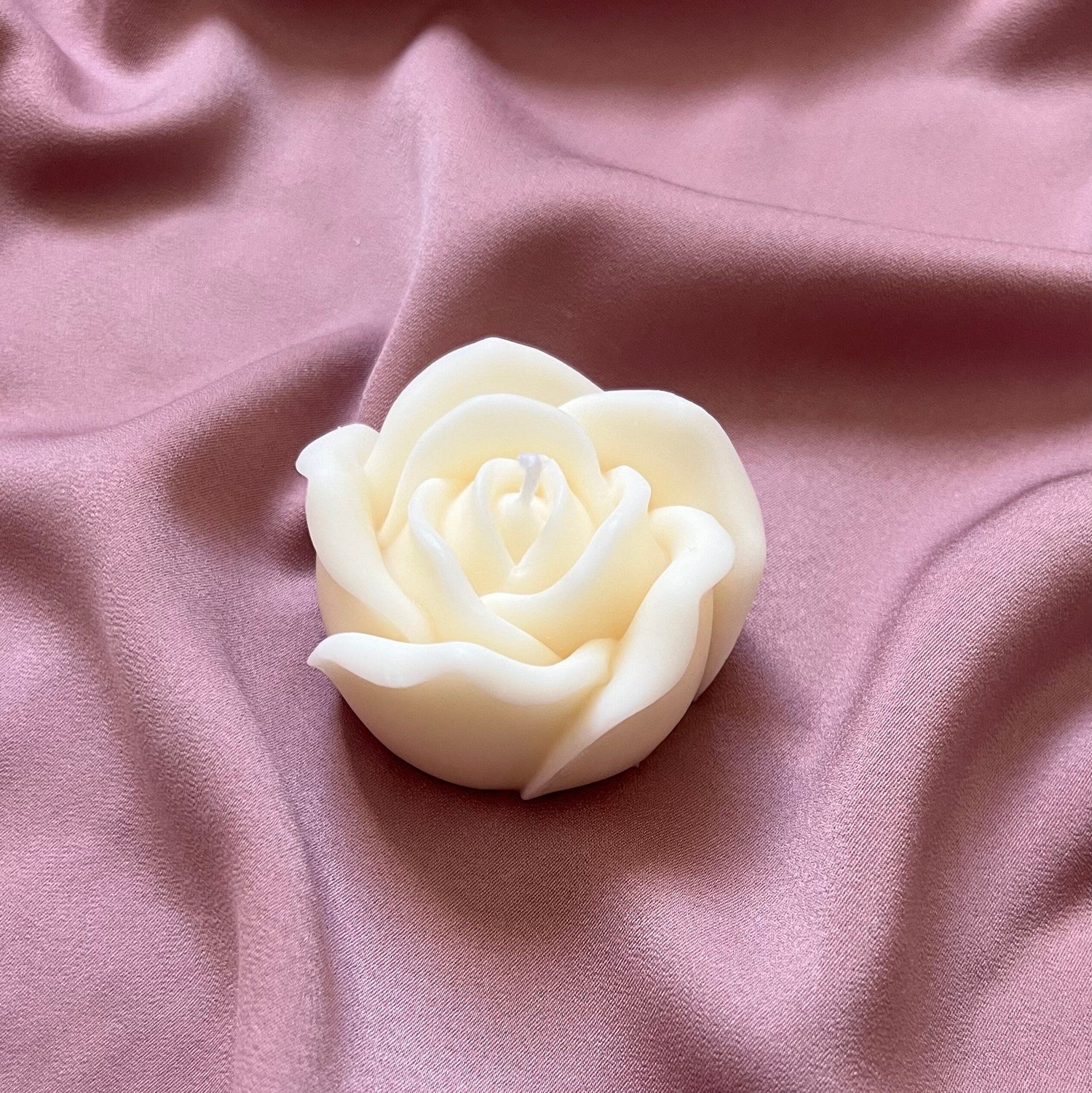 Small Rose Candle-1