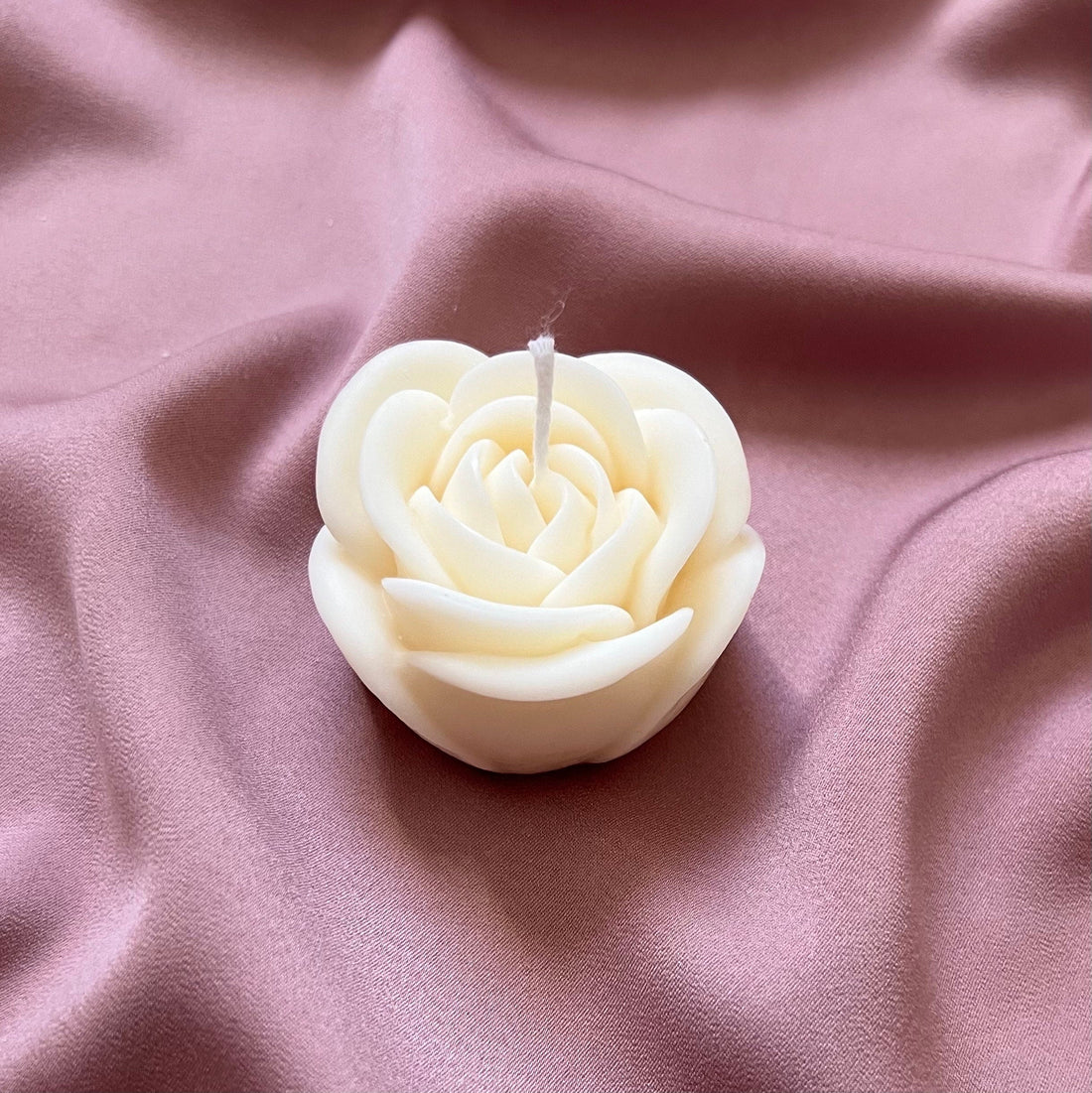 Small Rose Candle-1