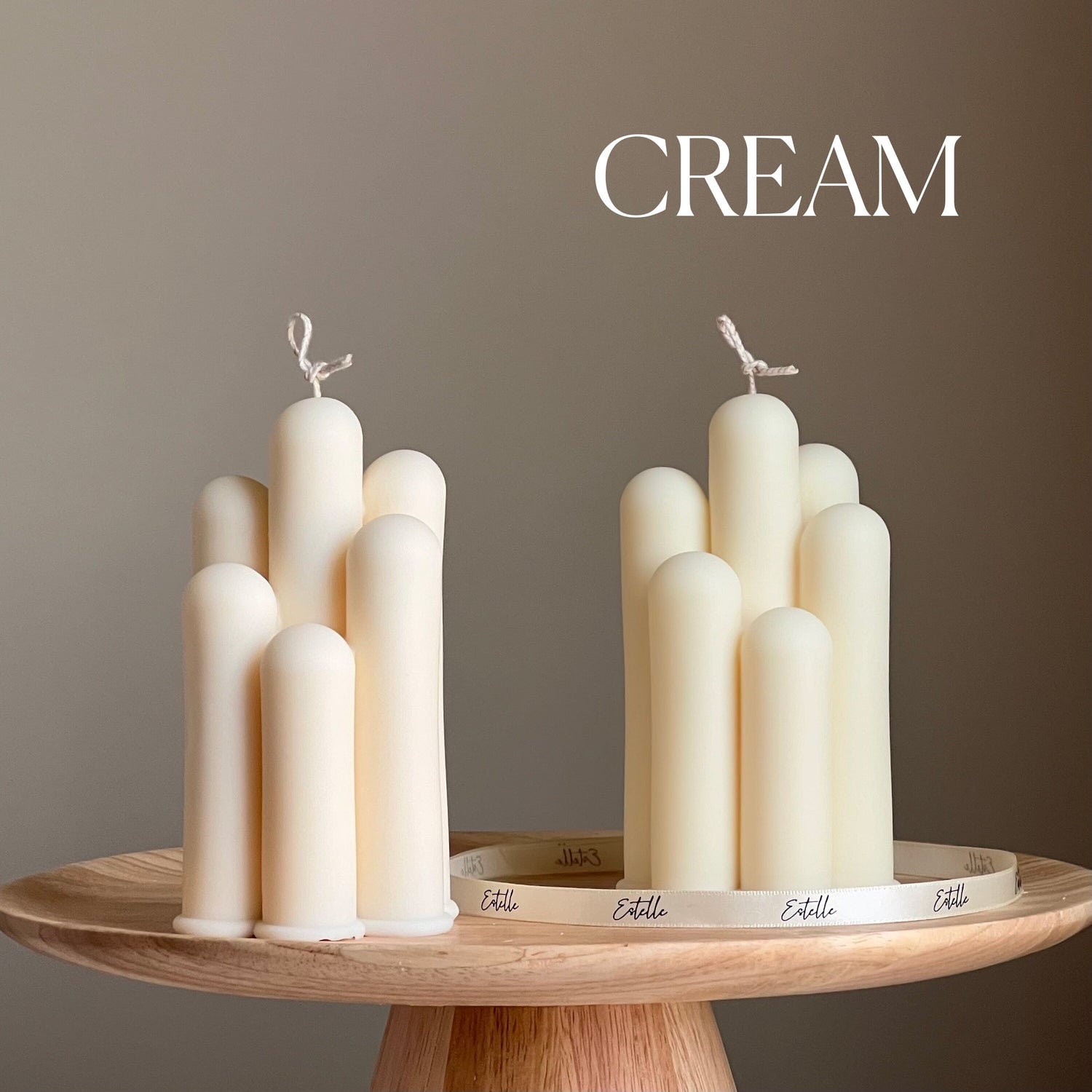 Irregular Pillar Candle - HartCentered