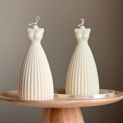 Wedding Dress Candle - HartCentered