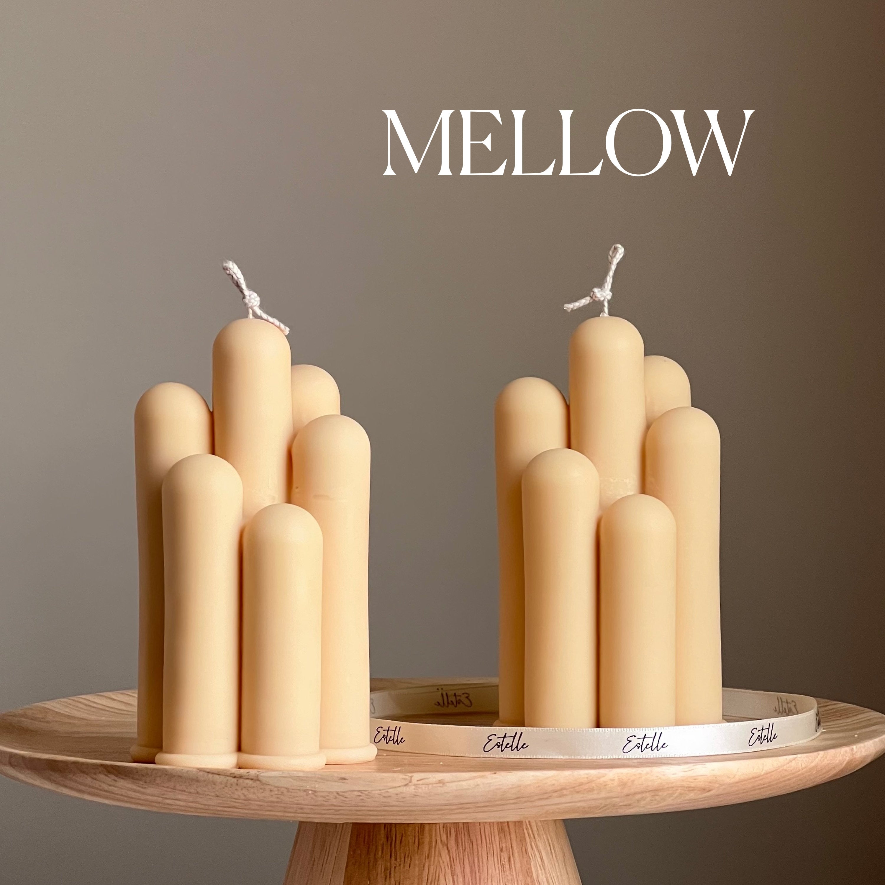 Irregular Pillar Candle - HartCentered