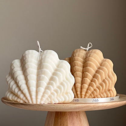 Huge Shell Candle - HartCentered