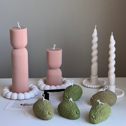 Avocado Shaped Candle - HartCentered