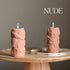 Shell Conch Pillar Candle - HartCentered