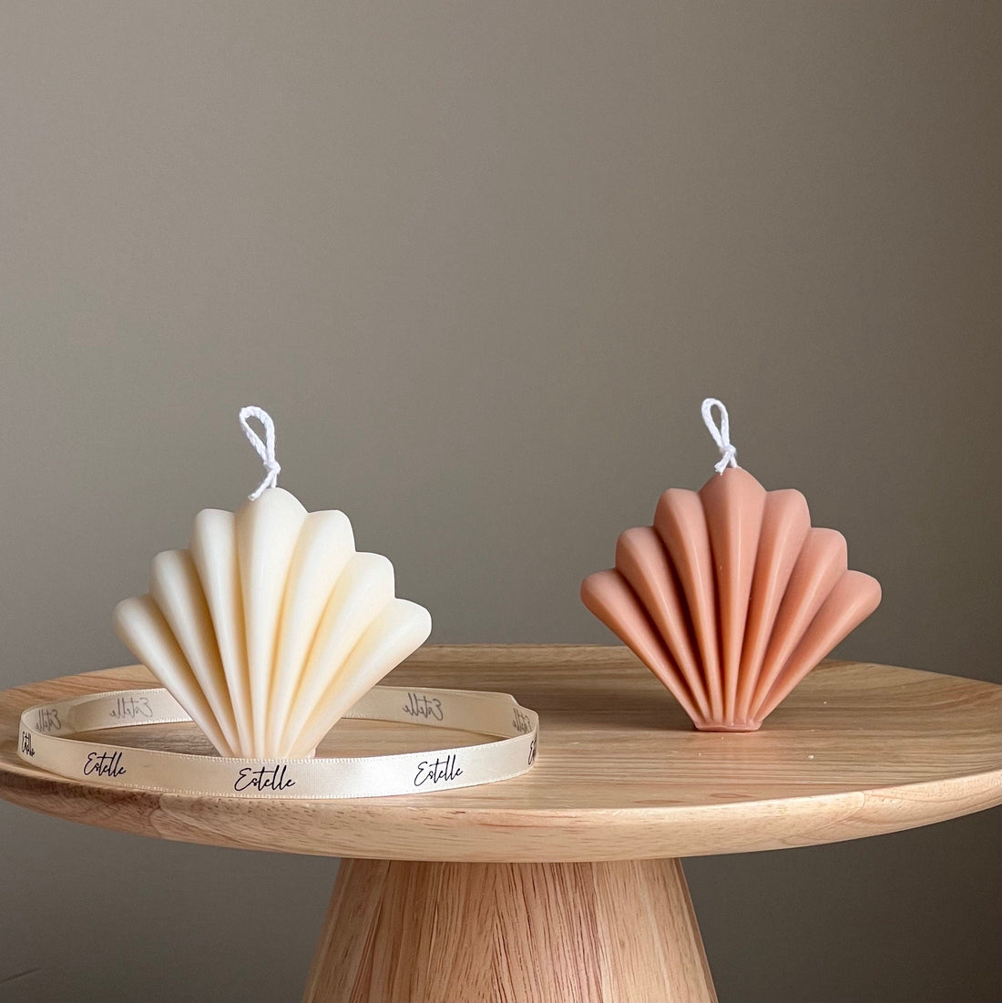 Scallop Shell Candle-0