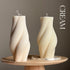 Twisted Rope Pillar Candle-2