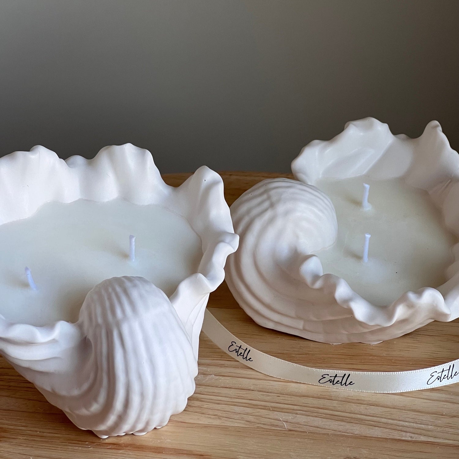 Conch Shell Container Soy Wax Candle-1