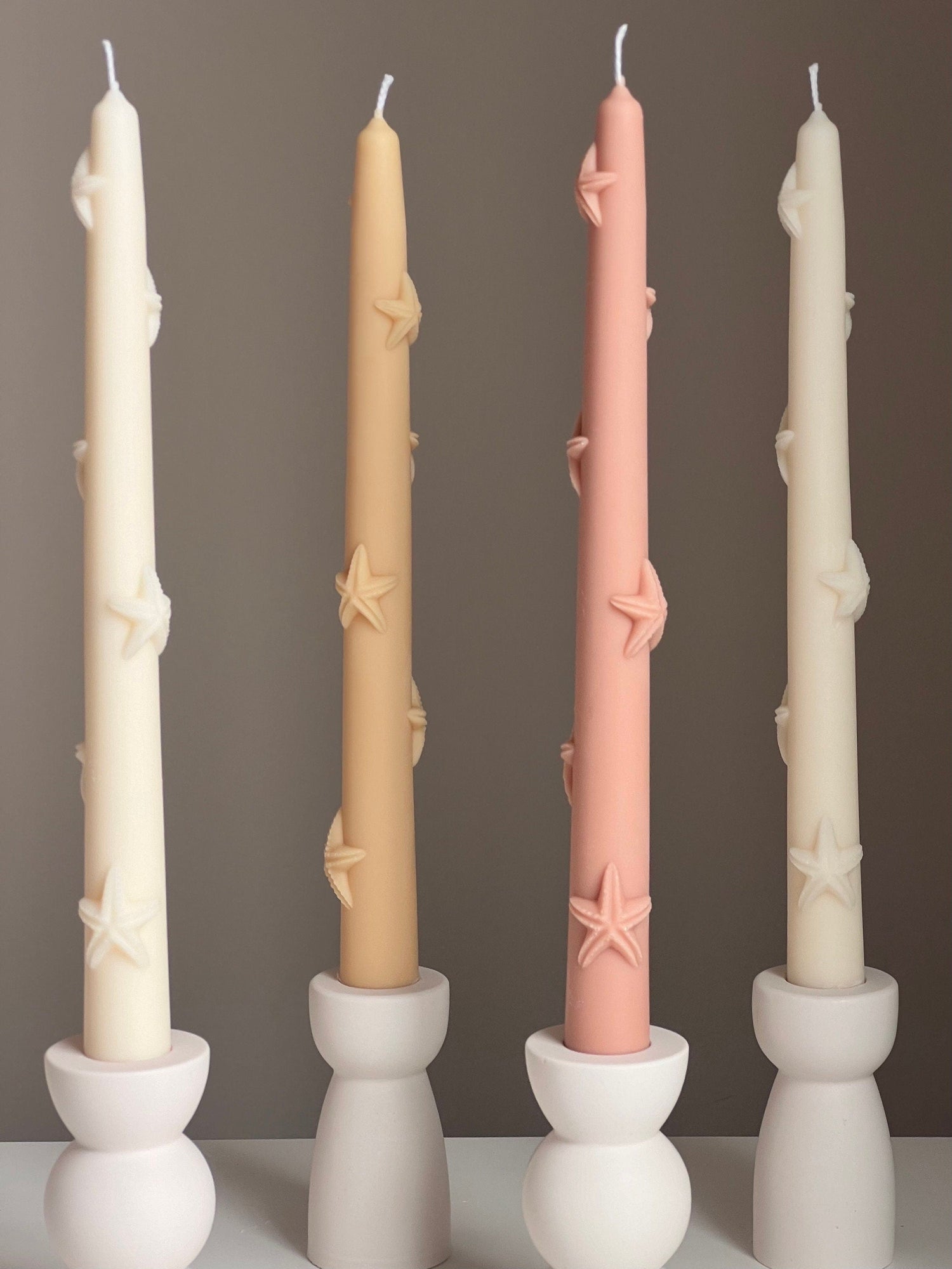 Starfish Taper Candle-1