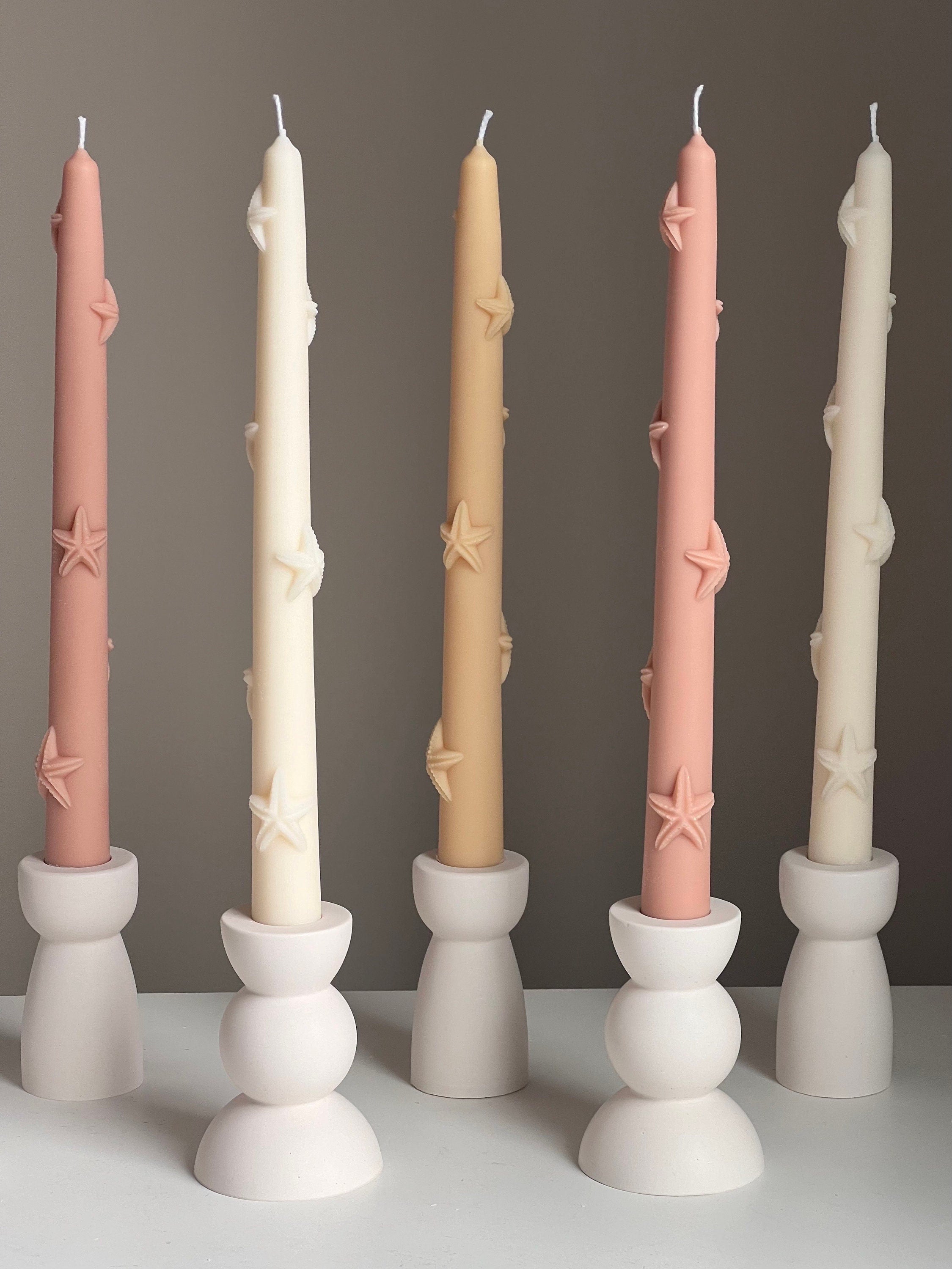 Starfish Taper Candle-2