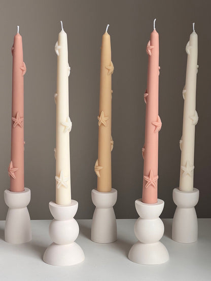 Starfish Taper Candle-2