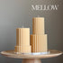 Ribbed Pillar Candle-3