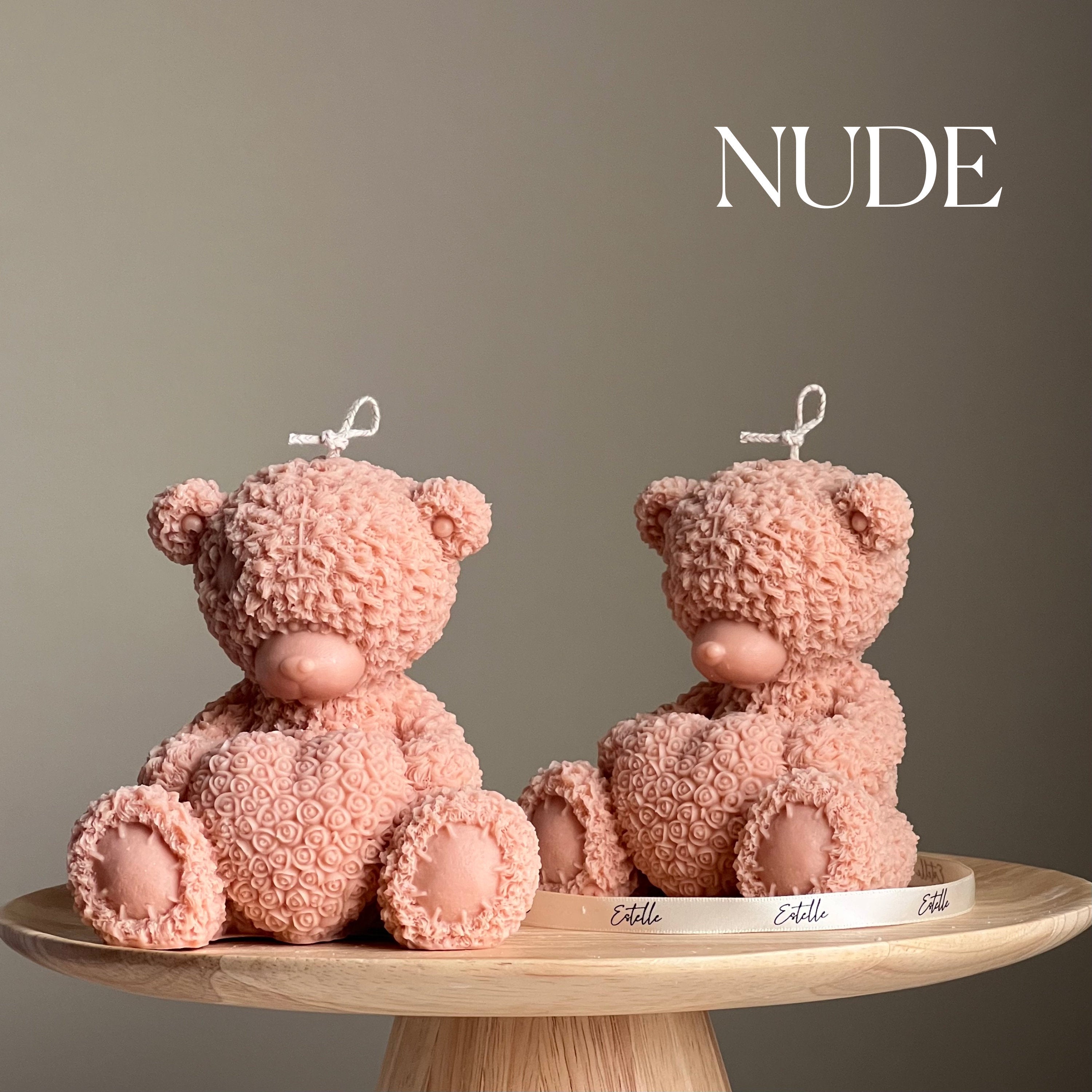 Huge Cute Teddy Candle-1