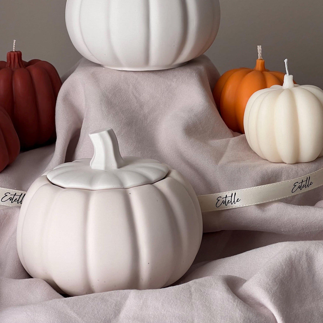 Pumpkin Jar Soy Wax Candle-1