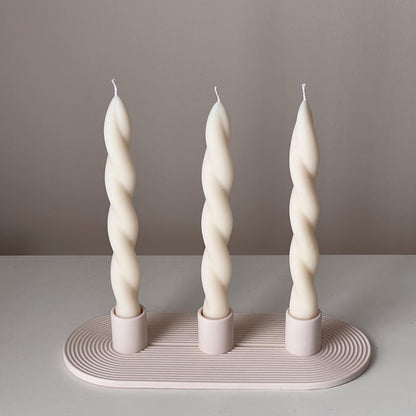 Minimal Geometric Candlestick Holder-3