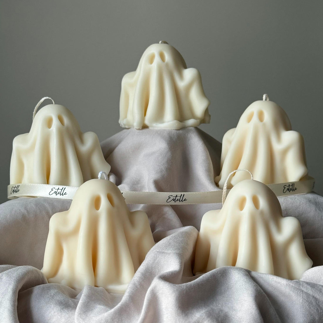 Cute Halloween Ghost Candle-0