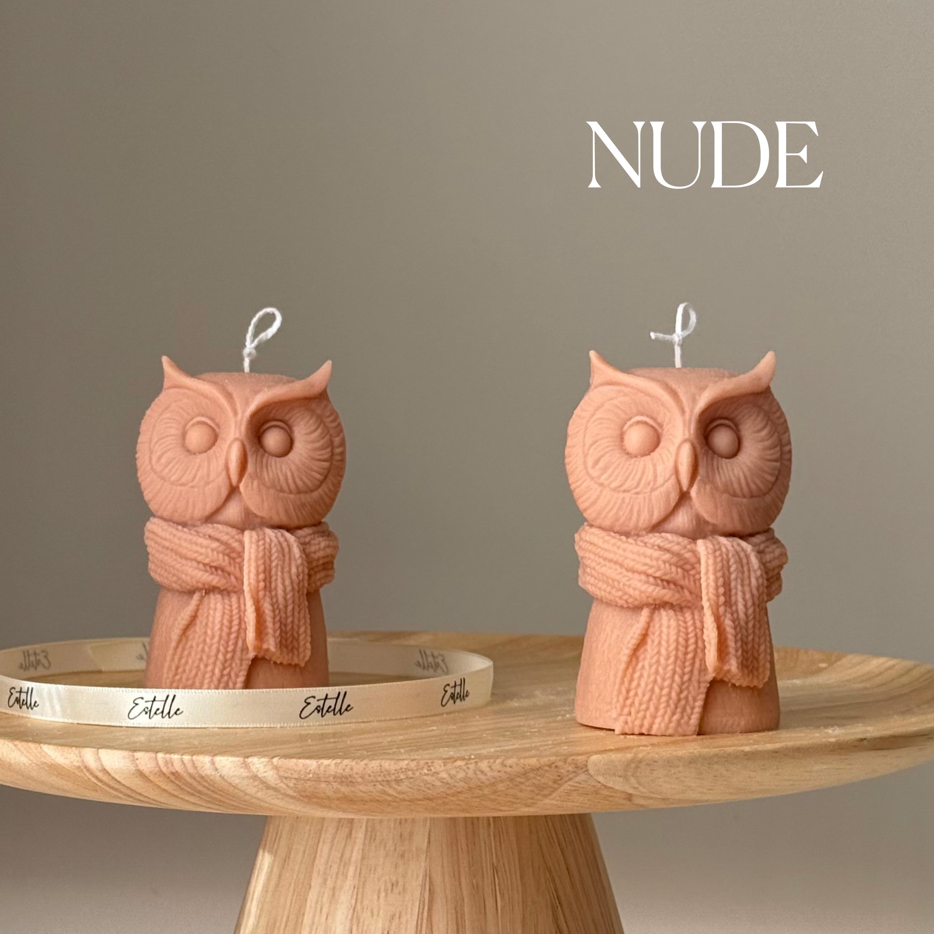 Cute Owl Candle-1