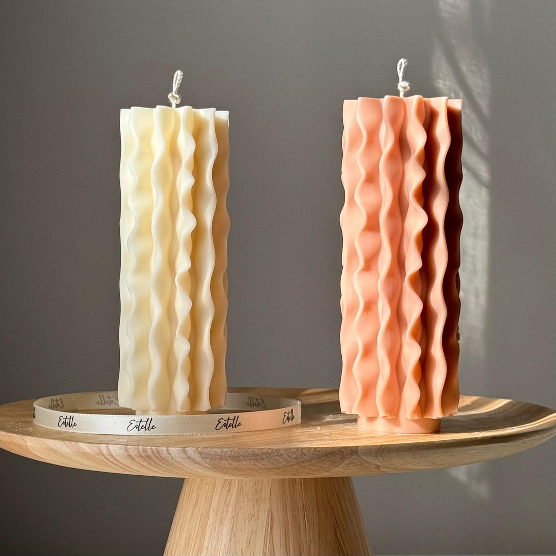 Geometric Pillar Candle-0