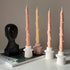 Ribbed Minimal Candlestick Holder-0