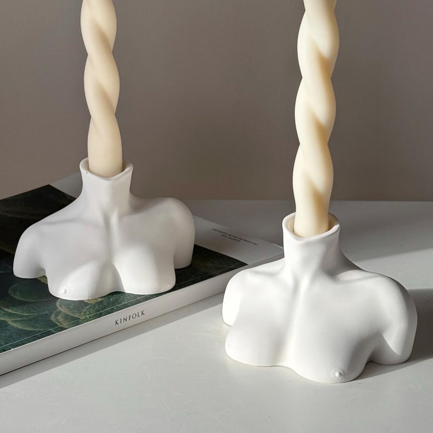 Bust Candlestick Holder-2