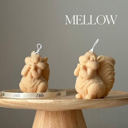 Cute Squirrel Candle-3