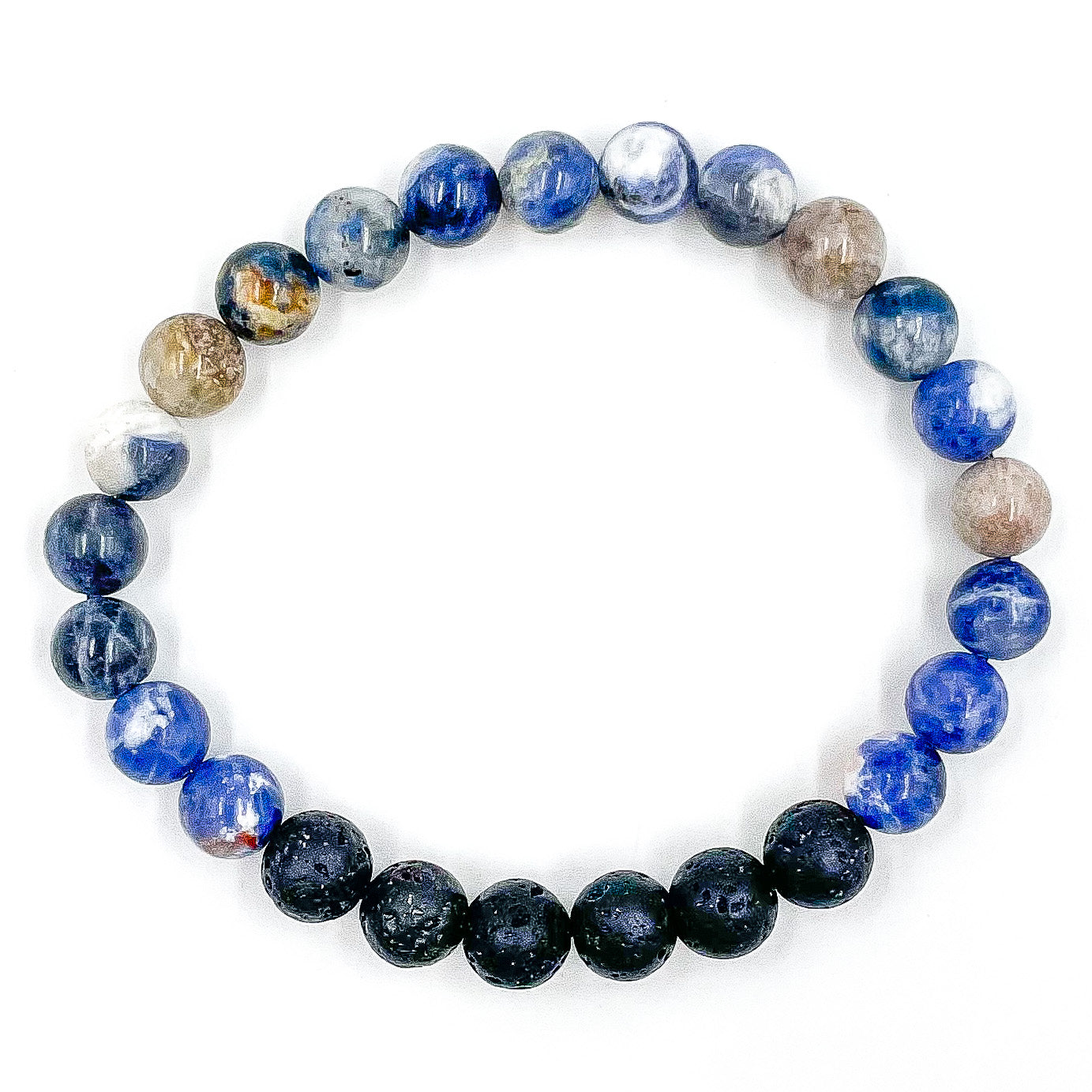 Grove - Lava Rock &amp; Blue Sodalite-3