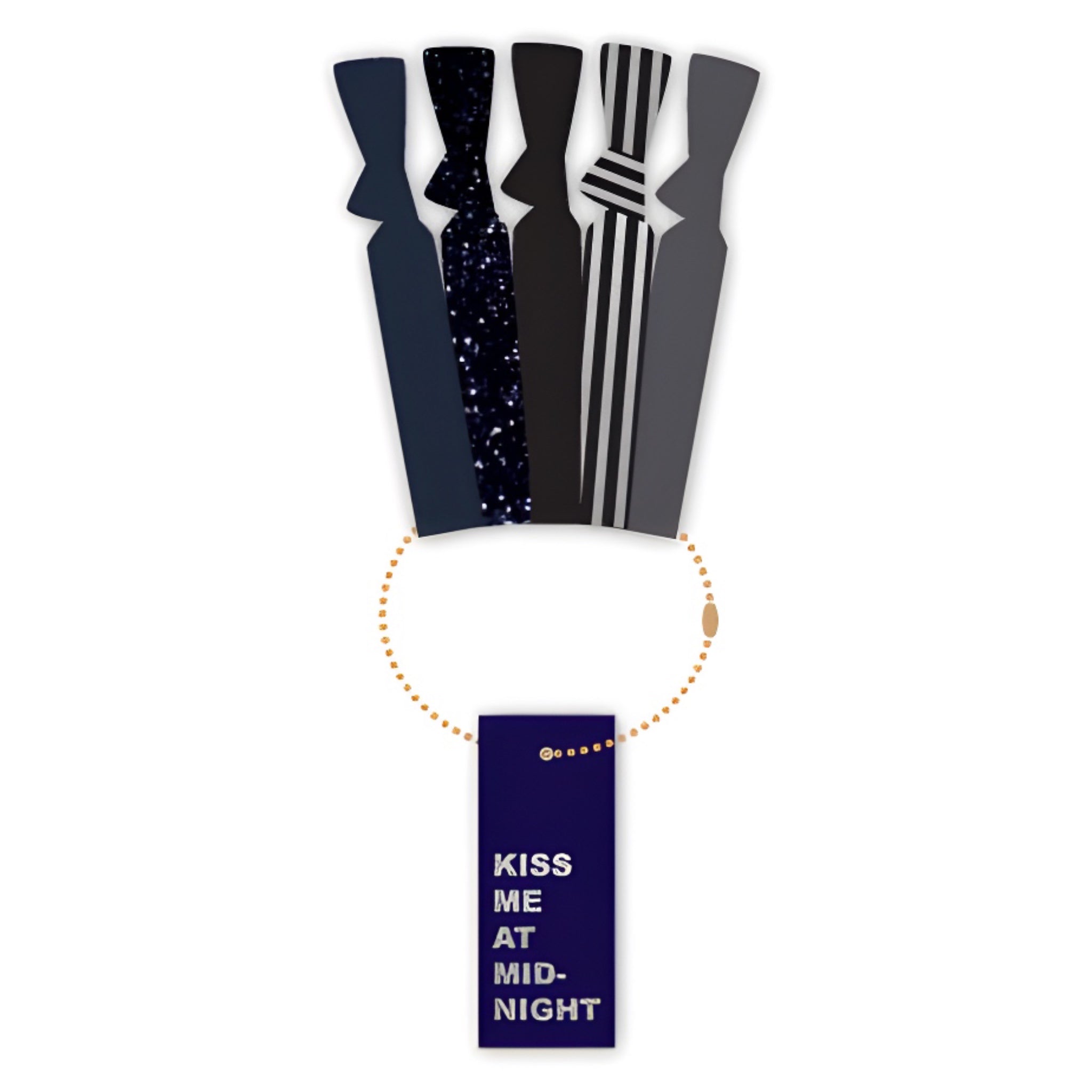 Kiss Me at Midnight | Seasonal Hair Tie Collection - HartCentered