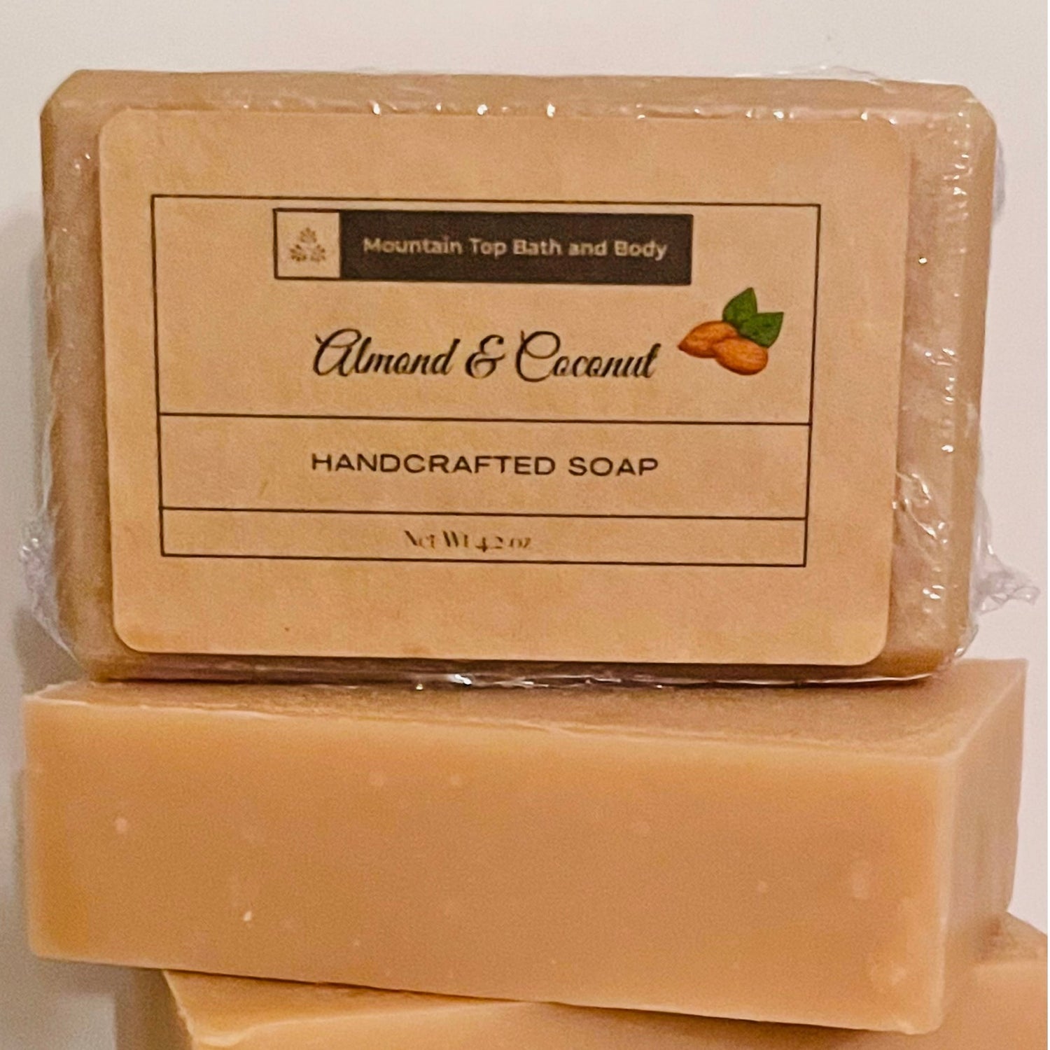 Almond &amp; Coconut All-Natural Soap - HartCentered