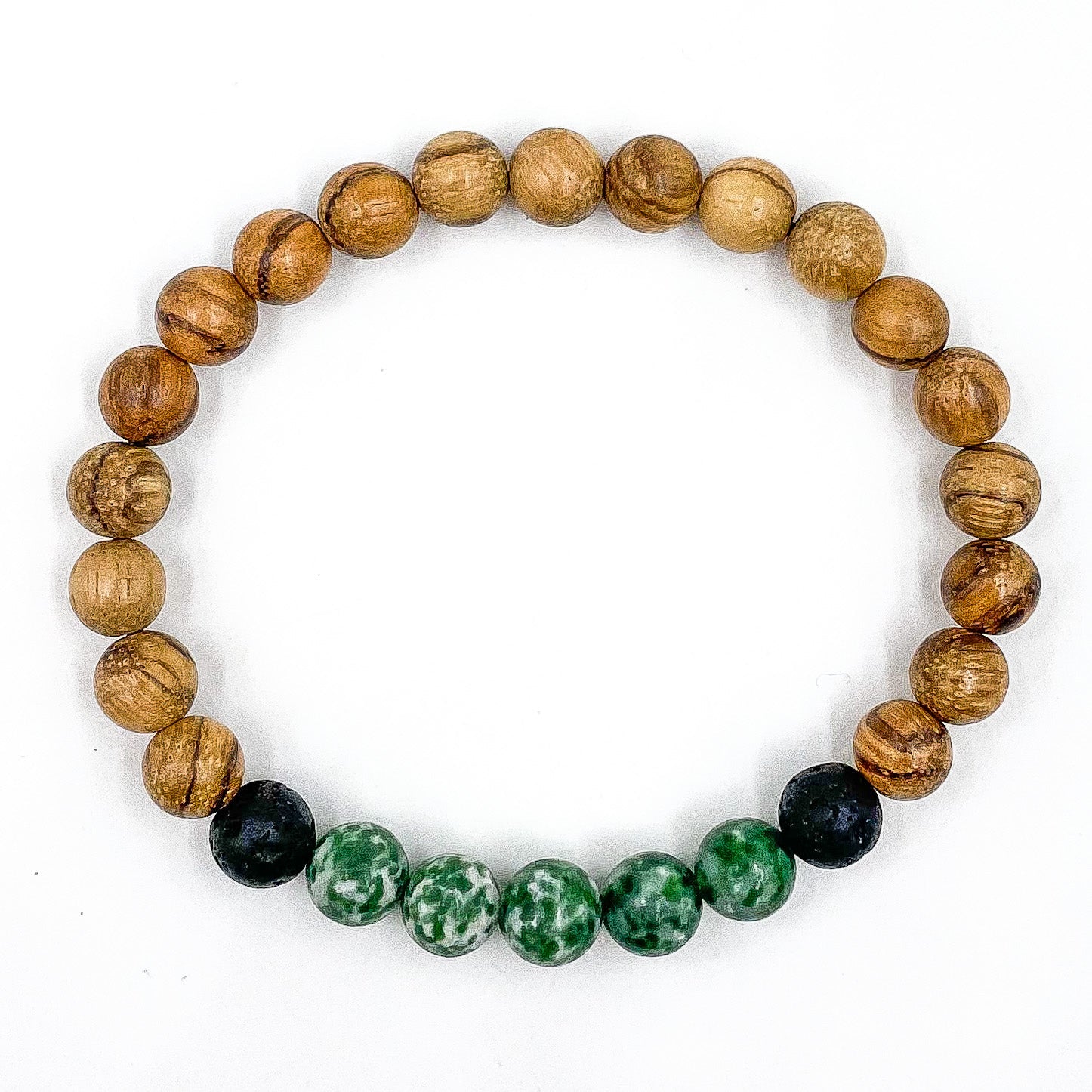 Kingston - Green Tree Agate &amp; Light Sandalwood-4