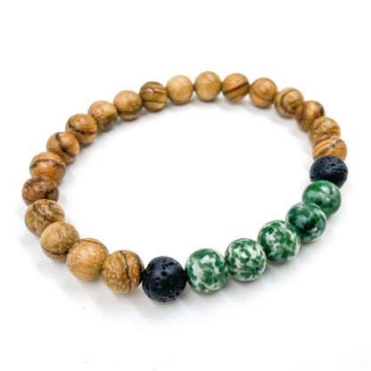 Kingston - Green Tree Agate &amp; Light Sandalwood-3