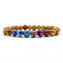 Grove - Galaxy Jasper & Light Sandalwood Mala Beaded Bracelet-0