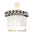 Classic Chain Hair Comb | Rhodium - HartCentered